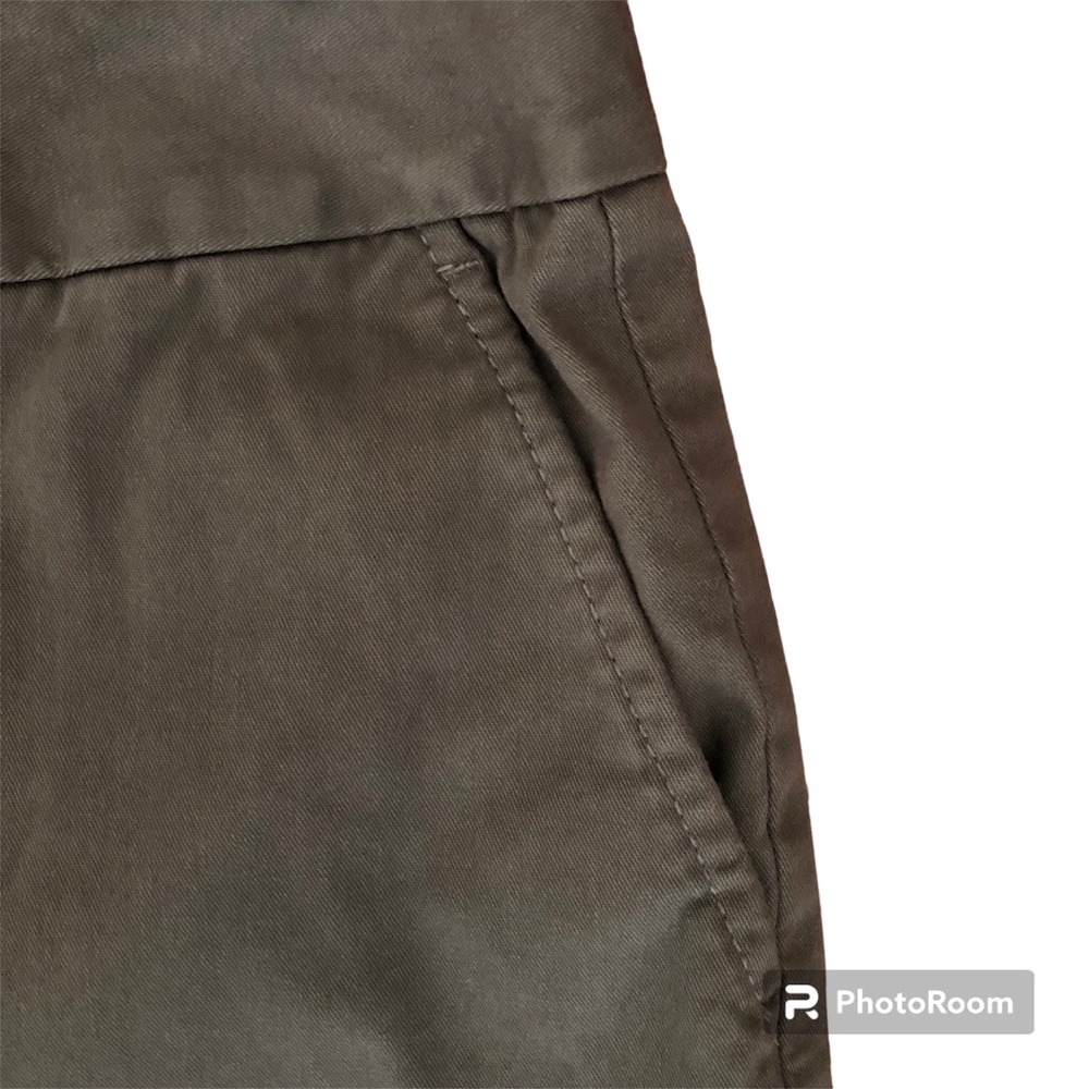 LOFT Olive Green The Riviera 6” Cotton Short - Picture 7 of 11